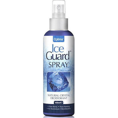 OPTIMA ICE GUARD NATUTAR CRYSTAL DEODORANT SPRAY 100ML